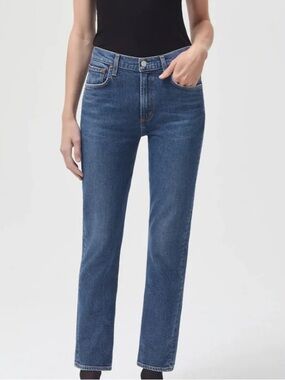 Agolde Merrell Mid Rise Straight Jean